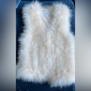 XS Club Monaco Feather Vest - Like New
